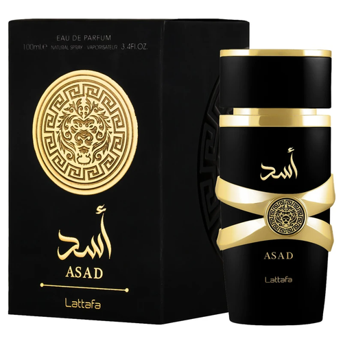 ادو پرفیوم مردانه لطافه مدل اسد حجم 100 میلی لیتر